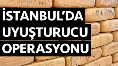 İstanbul'da uyuşturucu operasyonu: Kilolarca yakalandı