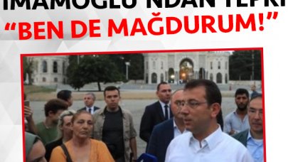 Ekrem İmamoğlu Beyazıt Meydanı için 'mağdurum' diyen vatandaşa yanıt verdi: Ben de mağdurum!