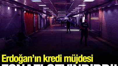 Sağanak mağduru Eminönü esnafına kredi müjdesi