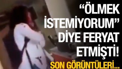 Eski eşi tarafından öldürülen Emine Bulut'un son görüntüleri ortaya çıktı