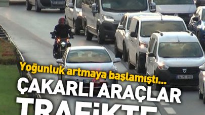 Çakarlı araçların yolculuğu başladı