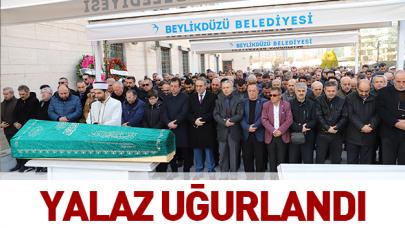 Yalaz uğurlandı