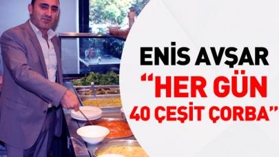 Her gün 40 çeşit çorba