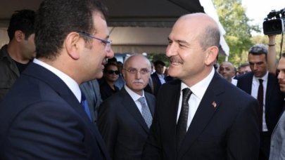 Soylu ve İmamoğlu yan yana geldi