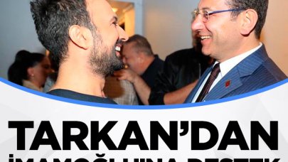 Tarkan'dan İmamoğlu'na destek