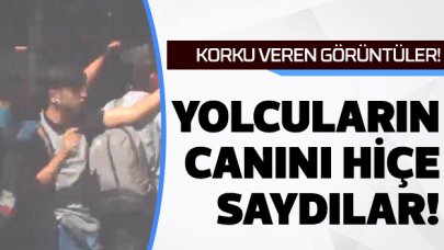 Yolcuların canını hiçe saydılar