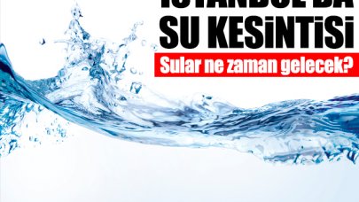 26 Eylül Perşembe İstanbul'un 11 ilçesinde su kesintisi! Sular ne zaman gelecek?