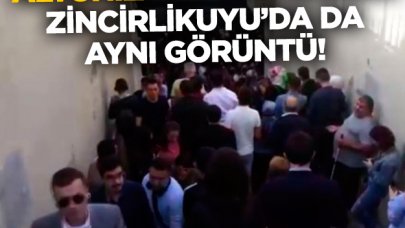 Metrobüs çilesi | Altunizade'den sonra Zincirlikuyu'da da izdiham!