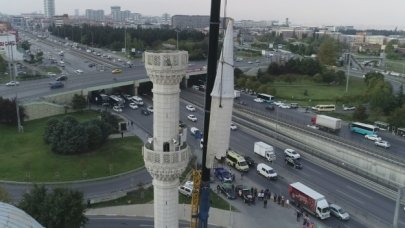 Minareler traşlandı