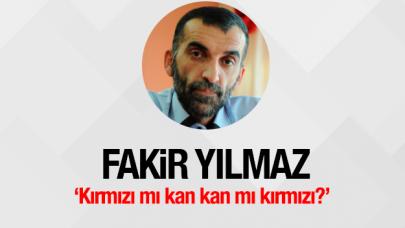 Kırmızı mı kan kan mı kırmızı?