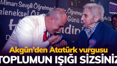 Toplumun ışığı sizsiniz