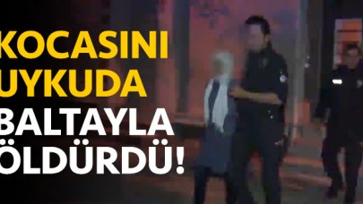 Zeytinburnu'nda dehşet: Kocasını balta ile öldürdü