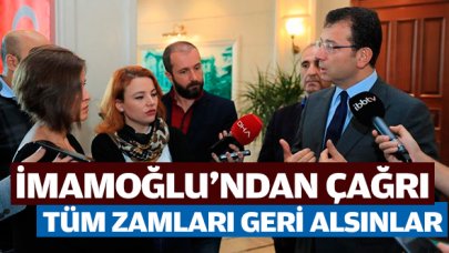 Zamları geri alsınlar! Millet de İSKİ de rahatlasın