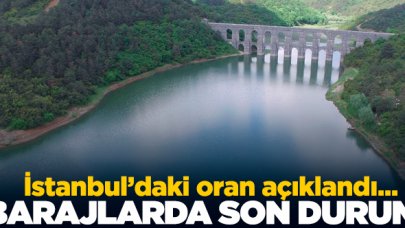 İstanbul barajları yüzde 39 doluluk oranına yükseldi