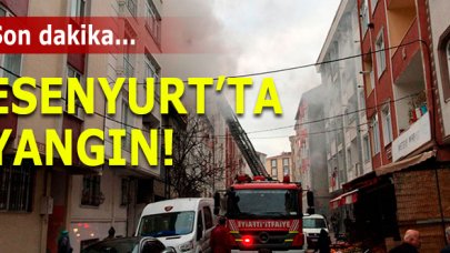 Esenyurt'ta yangın! Mahsur kalanlar kurtarıldı