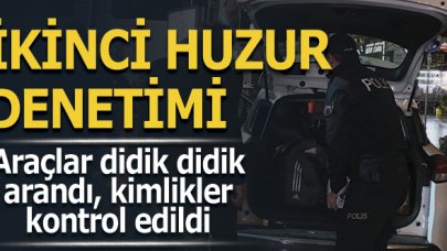 İstanbul'da Yeditepe Huzur denetimi yapıldı