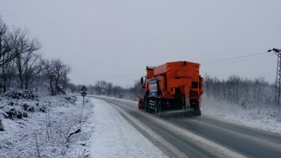 Çatalca ve Silivri beyaza büründü