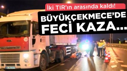 Motosiklet tamircisi Hüseyin Karabalık iki TIR'ın arasında kalarak hayatını kaybetti