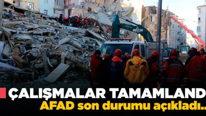 AFAD Elazığ ve Malatya'daki son durumu açıkladı