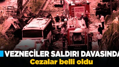 Vezneciler saldırısı davasında cezalar belli oldu