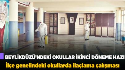 Beylikdüzü'nde okullar ikinci döneme hazırlanıyor