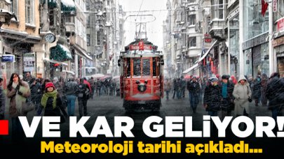 İstanbul'da kar bekleniyor! Ne zaman kar yağacak