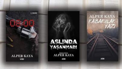 Alper Kaya’dan üç kitap birden!