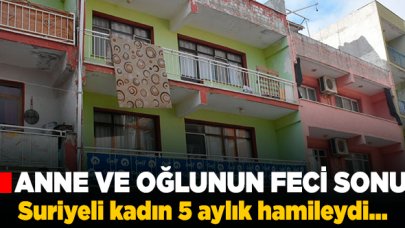 Hamile anne bıçakla, 5 yaşındaki oğlu boğularak öldürüldü