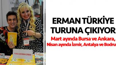 Funda Akosman Erman Türkiye turuna çıkıyor