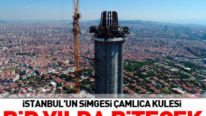 İstanbul’un simgesi Çamlıca Kulesi