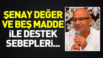 Şenay Değer ve Alatepe'ye desteğinde beş madde