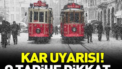 İstanbul'a kar ne zaman yağacak! O tarih belli oldu - 5 (beş) günlük hava durumu