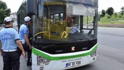 Tekirdağ'a toplu ulaşım yasaklandı