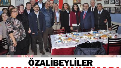 Öz Alibeyliler kadınları unutmadı