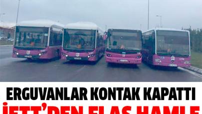 Halk otobüsleri kontak kapattı! Yasal işlem başlatılan işletmeciler de var