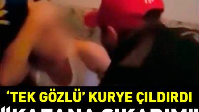 İnternetten yemek siparişini getiren kurye müşteriye saldırdı