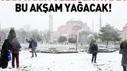 İstanbul'a kar sürprizi! Kar ne zaman yağacak