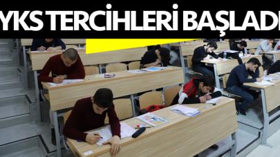 YKS tercihleri başladı