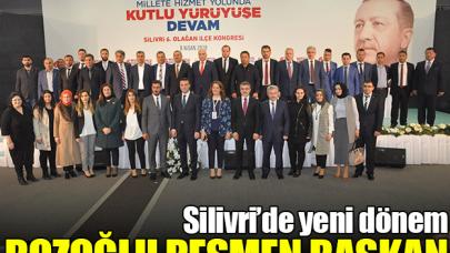 Mutlu Bozoğlu Ak Parti Silivri İlçe Başkanı oldu