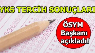 YKS tercih sonuçları açıklandı