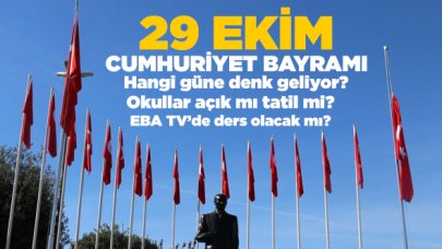 29 Ekim hangi güne denk geliyor? Okullar açık mı tatil mi? EBA TV'de ders olacak mı?