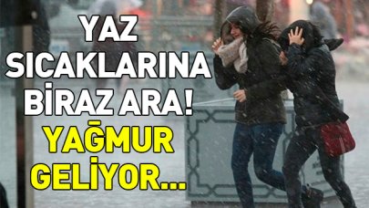 İstanbul'da yaz havasına biraz mola... Yağmur ne zaman yağacak