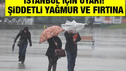 Meteoroloji'den şiddetli rüzgar ve fırtına uyarısı