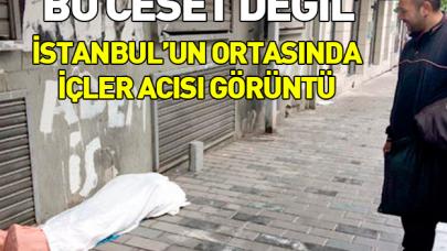 Beyoğlu'nda uyuşturucu kullanan gençlerin içler acısı hali