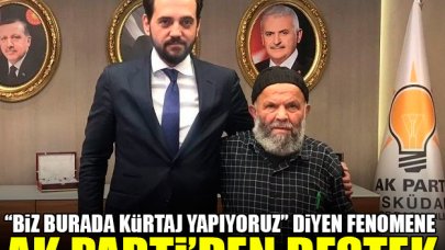 Ak Parti'den sosyal medyada fenomen olan Süleyman Çakır'a destek