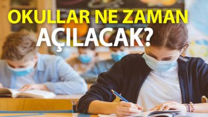 Okullar ne zaman açılacak ve yüz yüze eğitim başlayacak? İstanbul Valiliği açıkladı