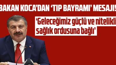 Bakan Koca: 'Geleceğimiz güçlü ve nitelikli sağlık ordusuna bağlı'