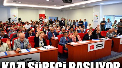 Kazı süreci başlıyor