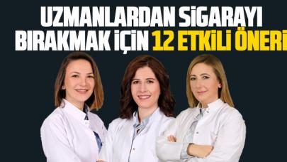 Sigarayı bırakmak için 12 etkili öneri!