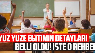 Yüz yüze eğitim için detaylar belli oldu! İşte gönderilen rehber...